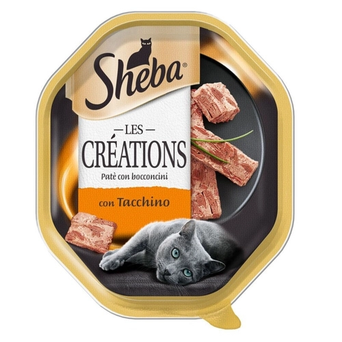 Sheba Cat Les Creations Paté Tacchino 85 gr BRI1338322