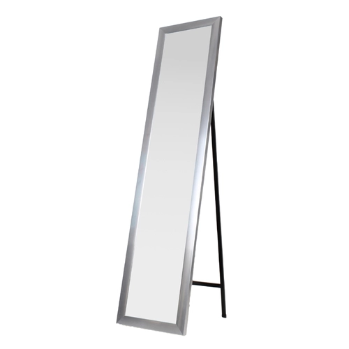 Specchio da pavimento cornice silver cm 37x158 BRI1339872