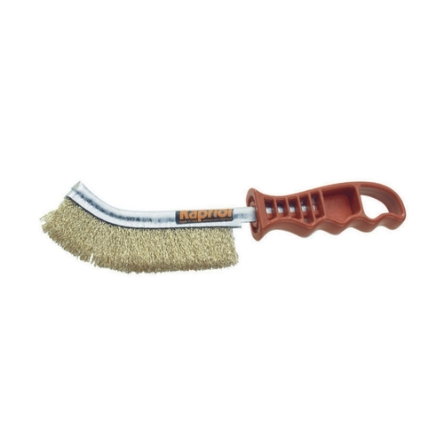 Spazzola hobby curva ottonata BRI1340789