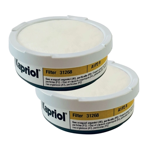 Filtri per maschera TWIN FLY tipo A1 P2 R in tessuto non tessuto BRI1340917
