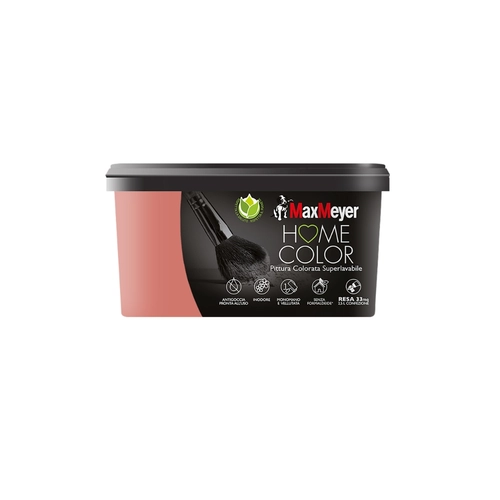 Pittura murale Homecolor 2,5 L, rosso corallo BRI1341047