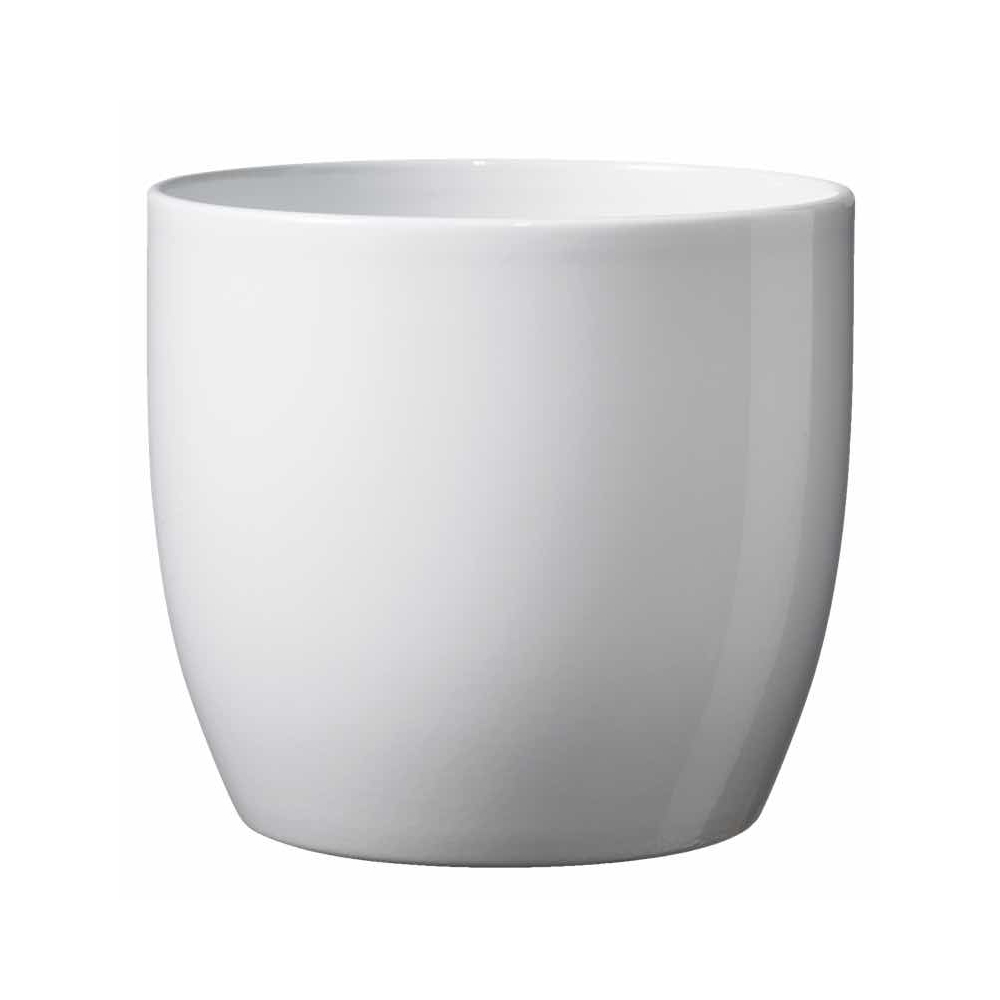 No Brand Vaso basel cm.8 0050 bianco