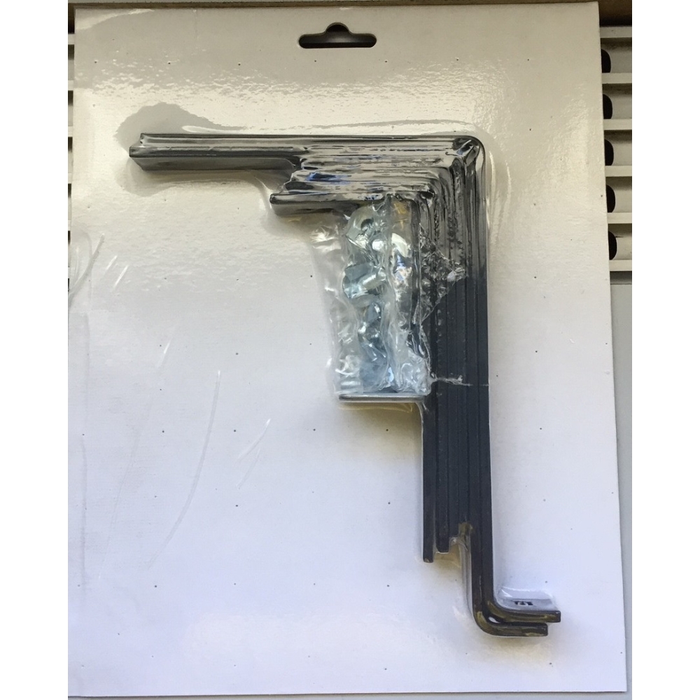 Metallurgica BUZZI Ganci regolabili COPPIA GANCI REGOLABILI PORTAVASI in acciaio