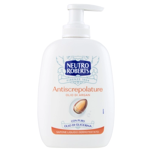 Sapone Liquido Dermotestato Antiscrepolature con Olio di Argan 200ml BRI1344849
