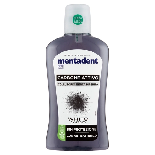 Mentadent Carbone Attivo White System 500 ml BRI1345217