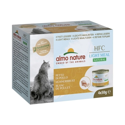 Almo Nature HFC Natural Cat Light Meal 4x50 gr BRI1346546
