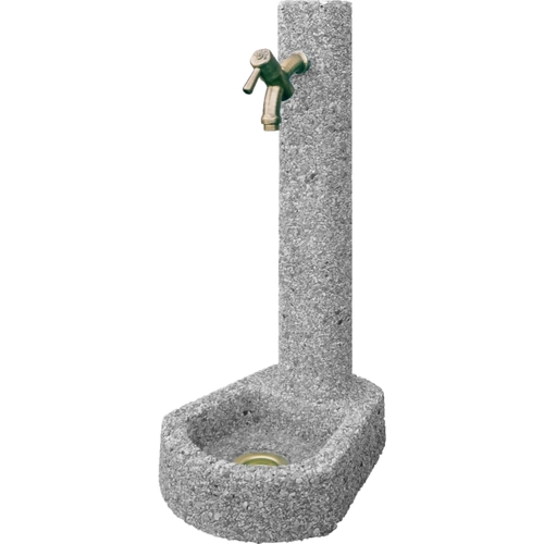 Fontana a colonna colore grigio BRI1348479