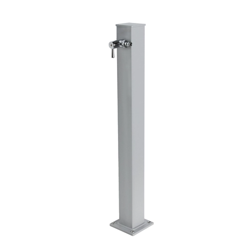 Fontana a colonna colore grigio BRI1348496