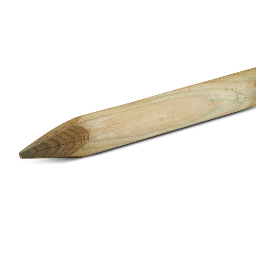 Twig Palo tutore tornito con punta diam. 5 x 120 cm