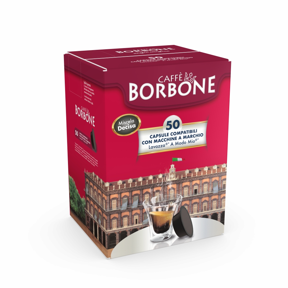 Borbone  BORBONE COMPATIBILI LAVAZZA 50PZ DECISA (NERA)