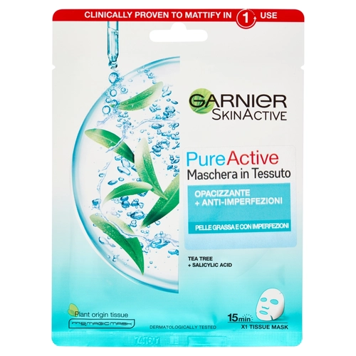 Maschera in Tessuto Pure Active Arricchita con Acido Salicilico BRI1352336