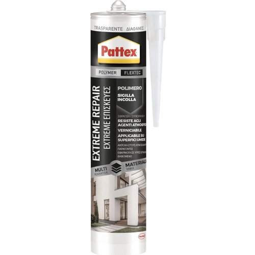 PATTEX FleXtreme sigillante trasparente da 0,28 L BRI1354130