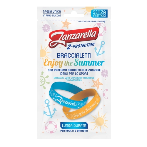 Bracciale Zanzarella Z-protection con funzione repellente
 BRI1354386
