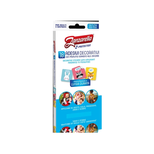 Adesivo Zanzarella Z-protection con funzione repellente
 BRI1354389