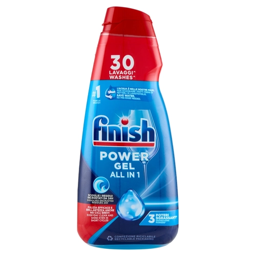Finish Power Gel Fresh liquido lavastoviglie 30 lavaggi 600 ml BRI1364222