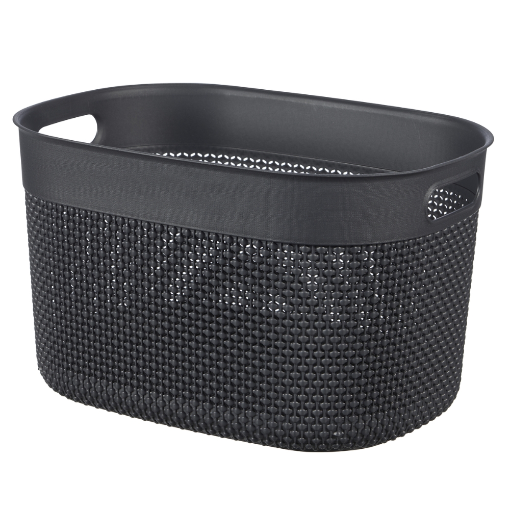 Keter Cesta Curver L38 x P28 x H22 cm, grigio