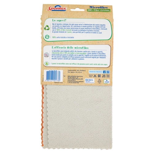 Spontex Microfibre Eco x5 BRI1364750