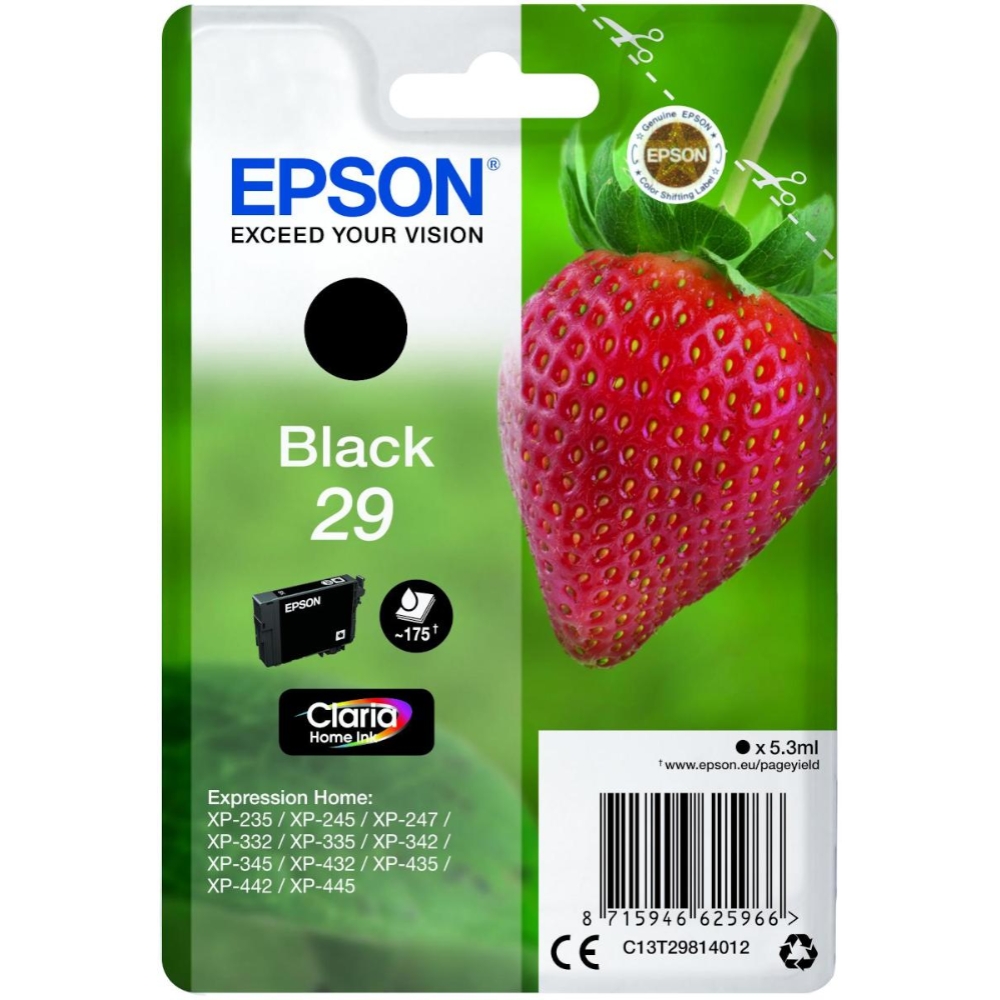 Image of EPSON Cartuccia inkjet INK-JET FRAG. NERO014