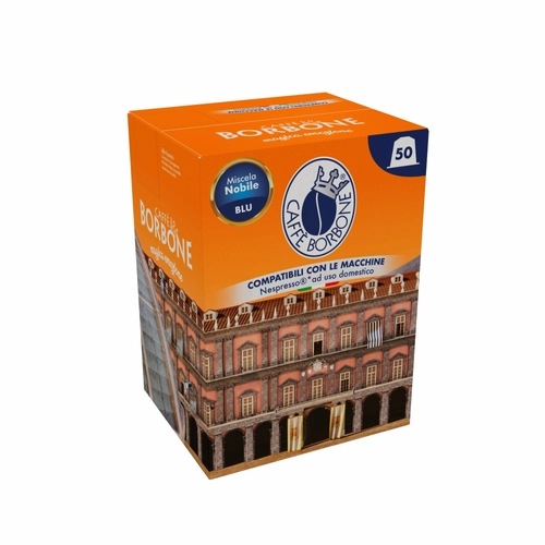 BORBONE COMPATIBILI NESPRESSO 50PZ NOBILE (BLU) BRI1365379