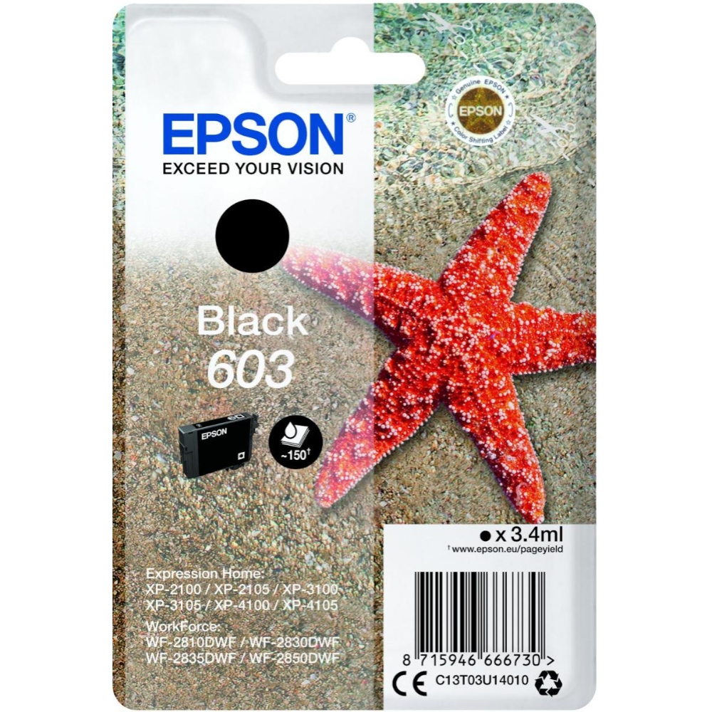 Image of EPSON Cartuccia inkjet STELLA MARINA 603014