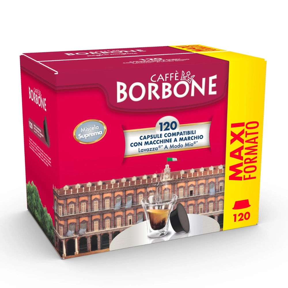 Borbone  BORBONE CAPSULE CAFFE COMP.A MODO MIO MISCELA SU