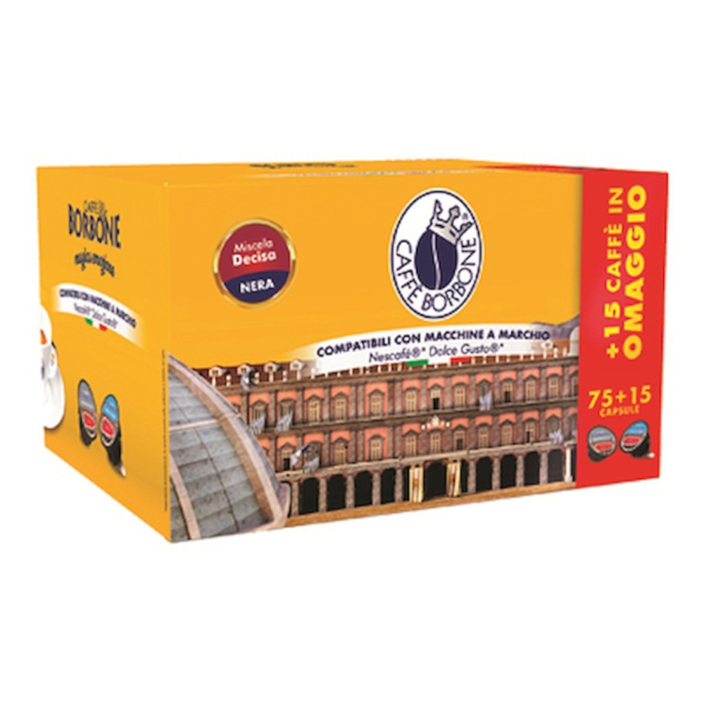 Borbone  BORBONE CAPSULE CAFFE COMP.DOLCE GUSTO DECISA 75