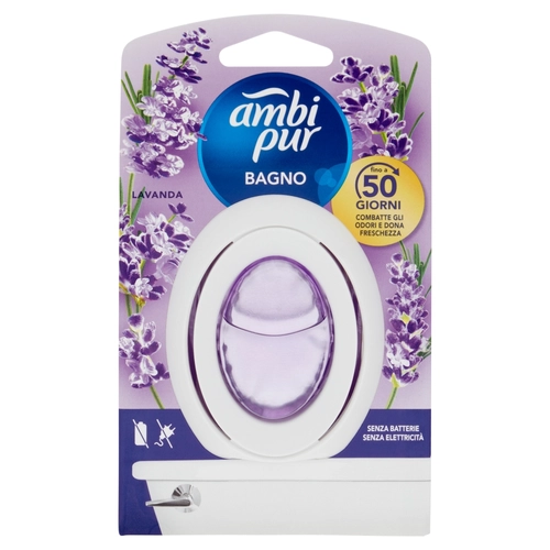 Ambi Pur Bagno Profumatore per Ambienti Elimina e Previene gli Odori, Lavanda 7,5 ml BRI1376831