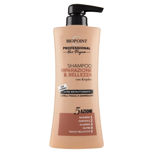 Biopoint Professional Hair Program Shampoo Riparazione & Bellezza 400 ml BRI1376856