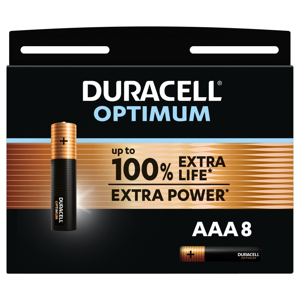 Duracell PILA OPTIMUM MINISTILO AAA 8PZ