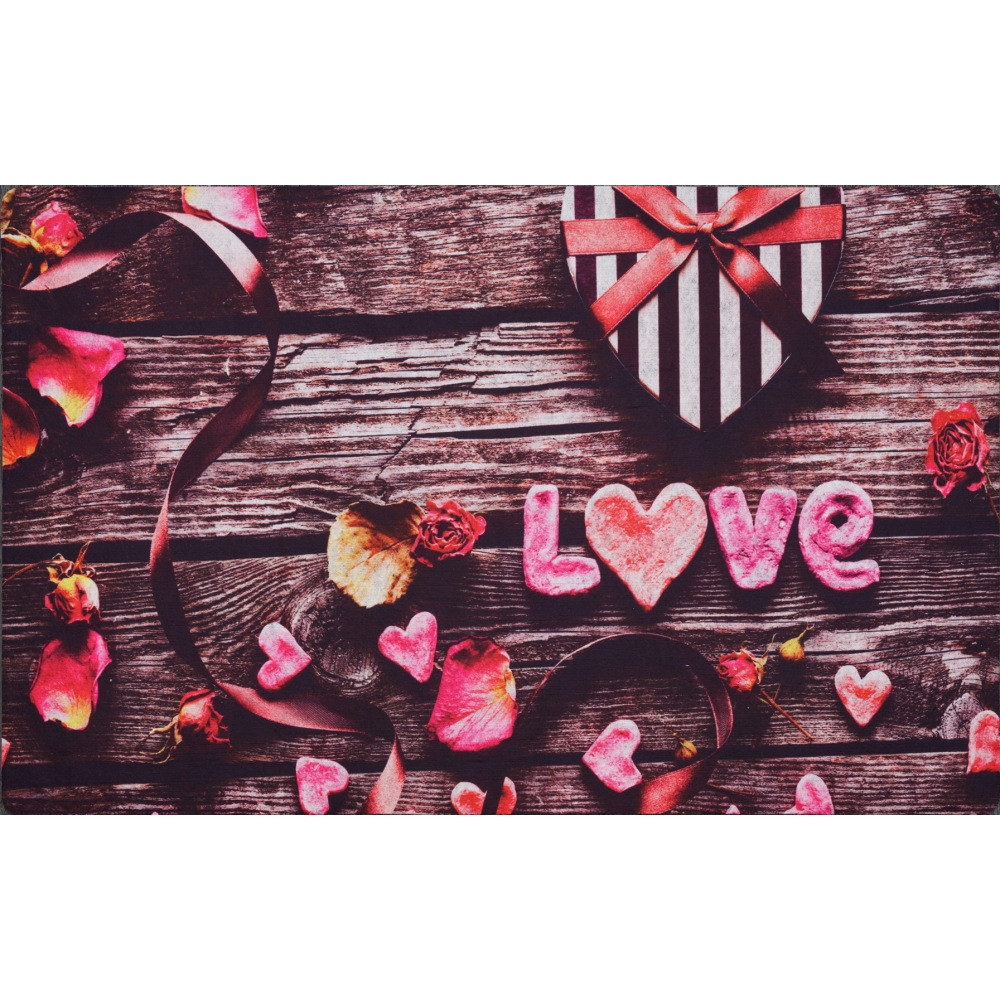 No Brand Zerbino giotto 43x68 love