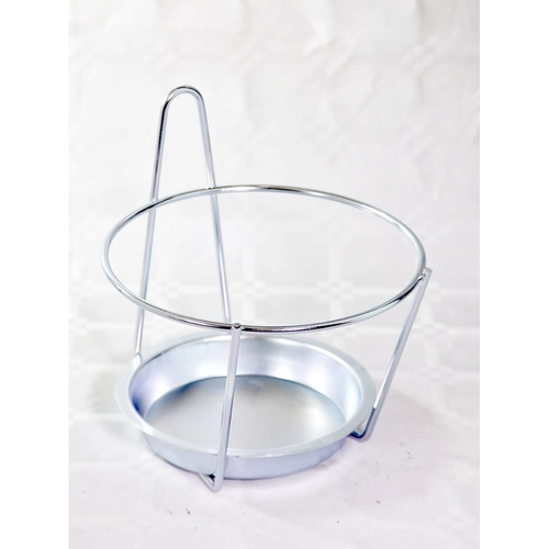 Portavaso PORTA VASO C/PIATTO DIAM.22cm - ZINCATO in metallo/zinco, filo d'acciaio BRI1383620