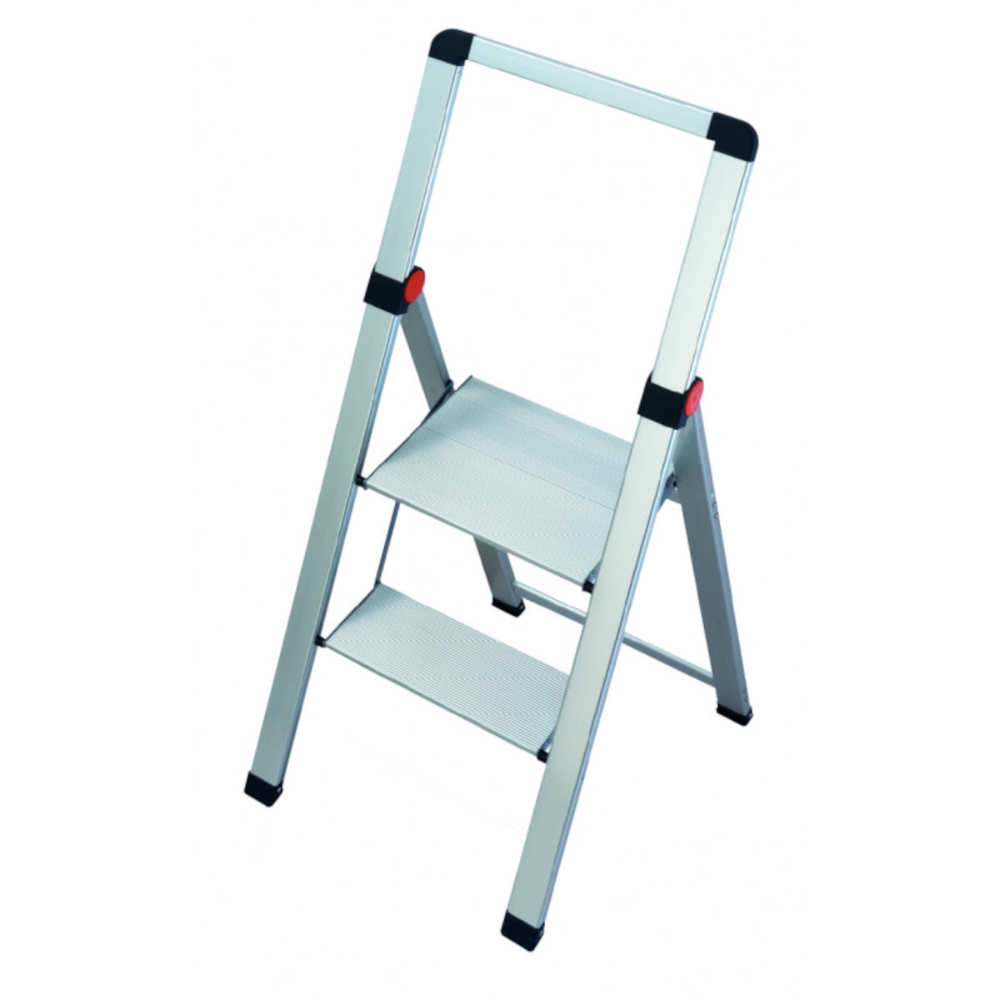 Gierre  Sgabello Slimstep BS200 in alluminio 2 gradini