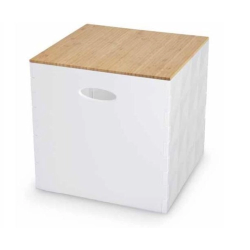 Contenitore Crystall Box Bamboo, L31 x P31 x H30,5 cm BRI1386375