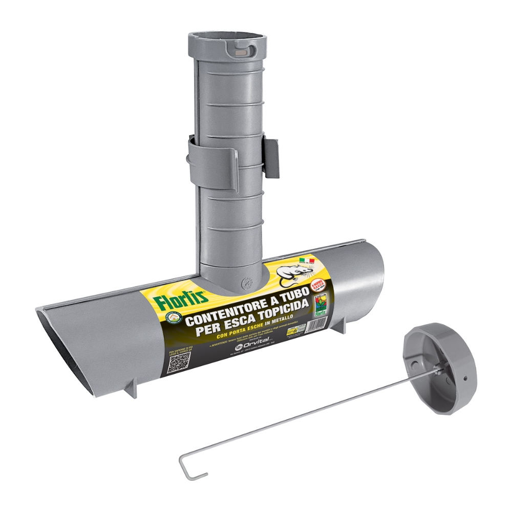 Flortis Contenitore tubo esca topicida