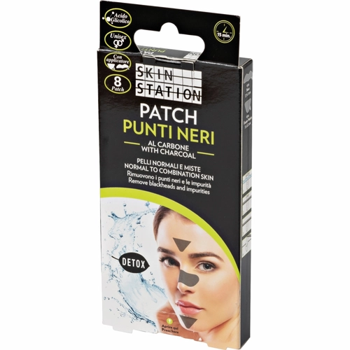 Skin Station Patch Occhi Black 8pz BRI1388813