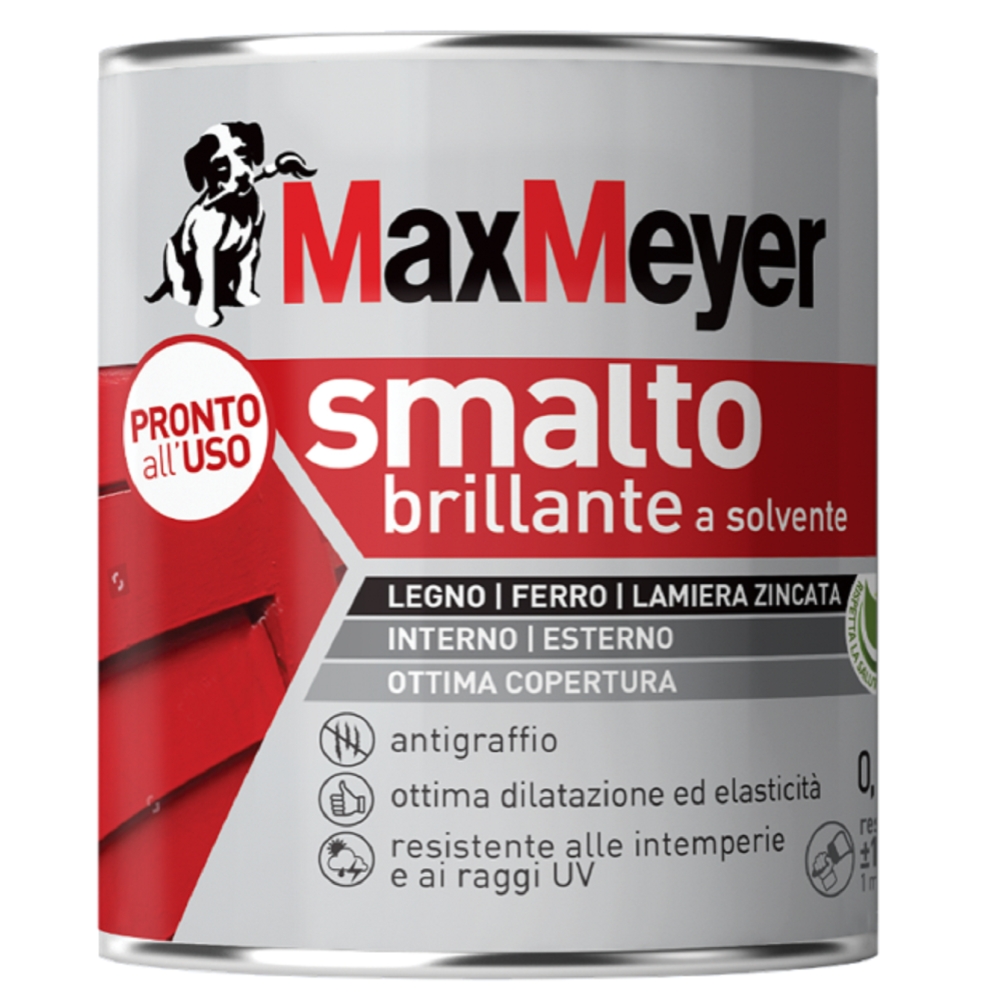 Image of MaxMeyer Smalto Bianco Avorio R1013 a solvente da 0.75 L014