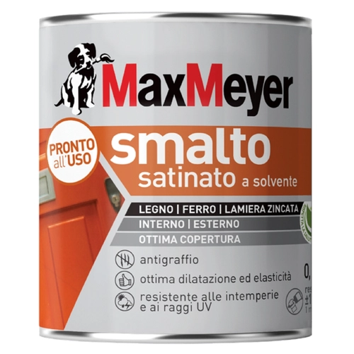 Smalto Nero R9005 a solvente da 0.75 L BRI1389315