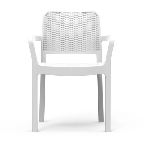 Bella chair - 58x53x83h - smooth finish/flat wicke BRI1389411