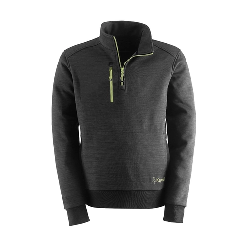 Felpa FELPA SLICK MEZZA ZIP NERA XL taglia XL BRI1389500