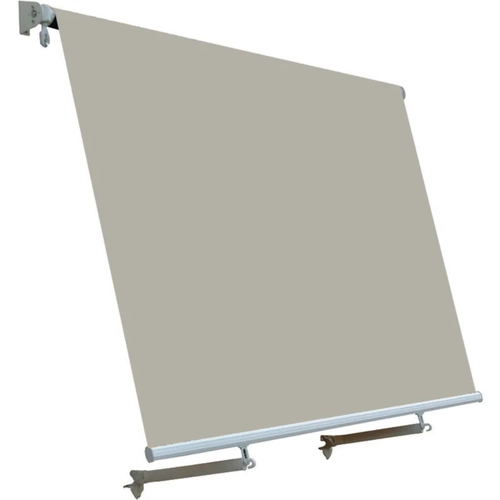 Tenda da sole a rullo, 300x245 cm, beige a tinta unita BRI1389591