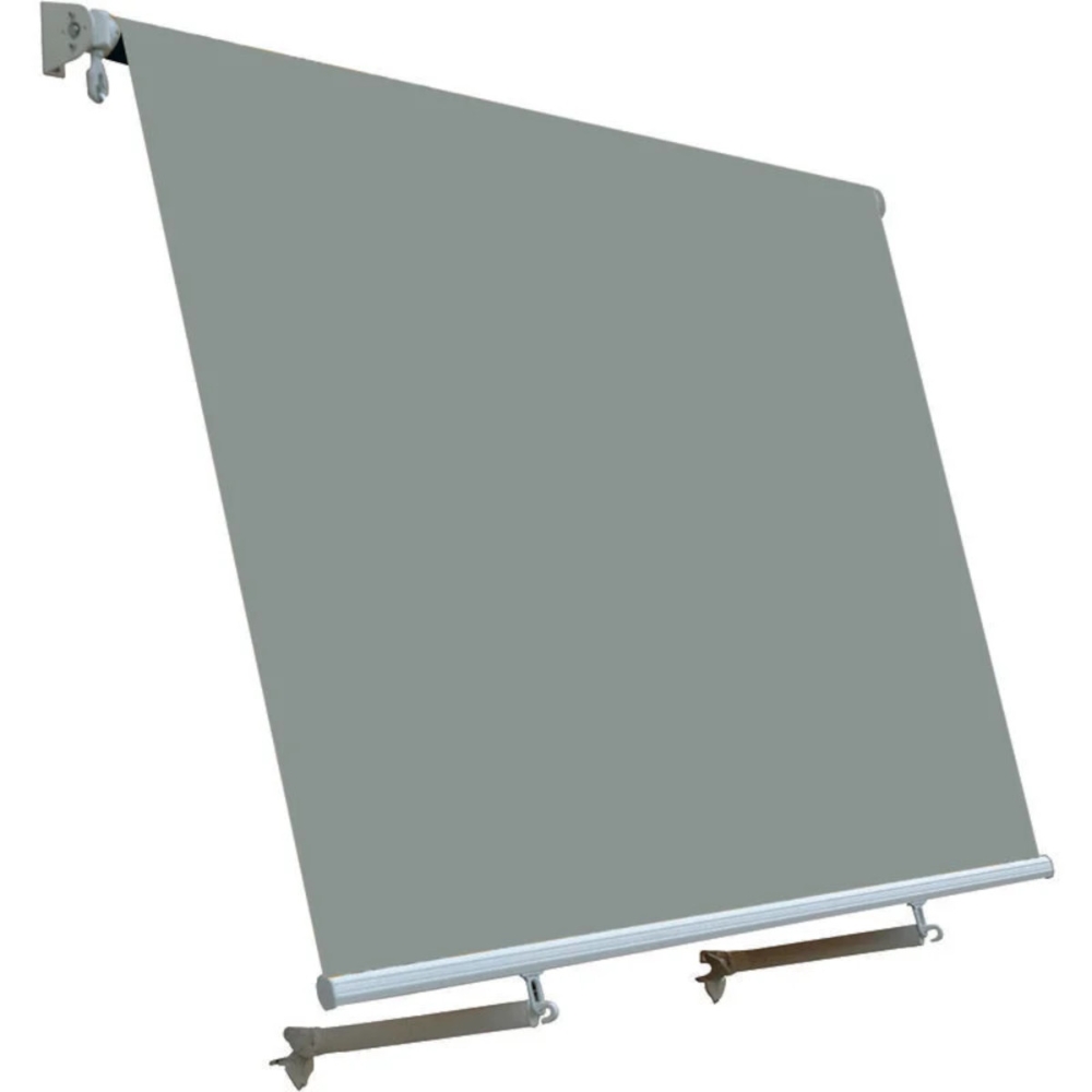 Image of GARDEN friend Tenda da sole a rullo, 300x245 cm, grigio a tinta unita014