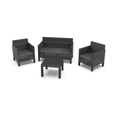 Salottino Penelope 4 posti in resina BRI1390102