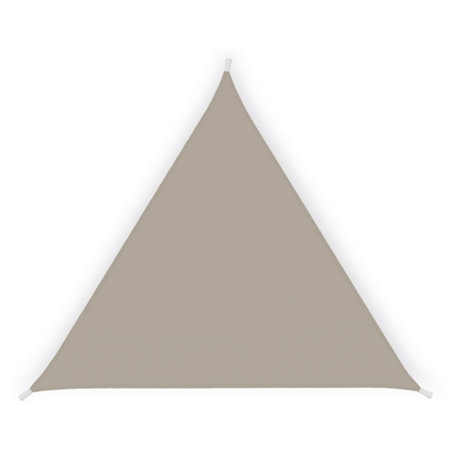 Vela ombreggiante triangolare, L360 x H312 cm, tortora BRI1390115