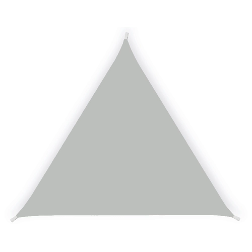 Vela ombreggiante triangolare, L500 x H433 cm, cenere BRI1390119
