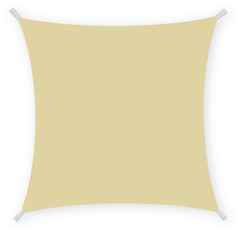 No Brand Tenda vela quadrata 3x3m gr.180 beige