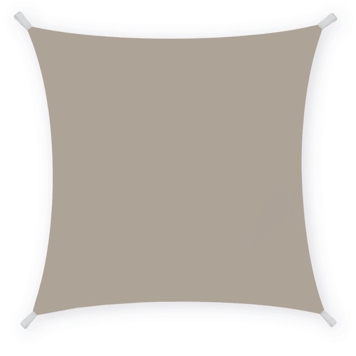 Vela ombreggiante quadrata, L300 x H300 cm, tortora BRI1390121