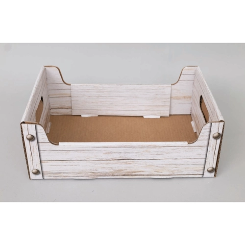 Cesto colore bianco legno BRI1390988