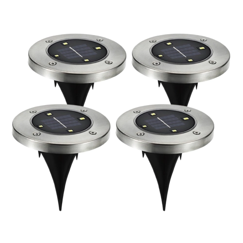 Segnapassi solare Set 4pz Segnapassi Ld solari in metallo BRI1391051