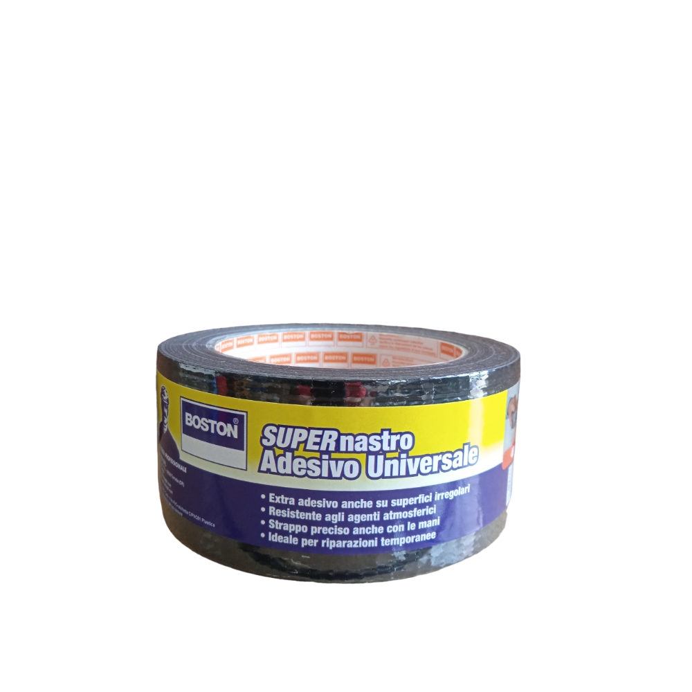 BOSTON Supernastro adesivo universale nero 48mm x 25mt