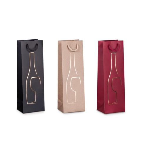 Porta bottiglia multicolore metallizzato BRI1391181